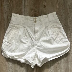 Free People White Shorts